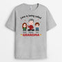 1473AUK2 personalised love is being called mummy t shirt