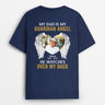 Personalised My Dad Is My Guardian Angel T-Shirt - Personal Chic