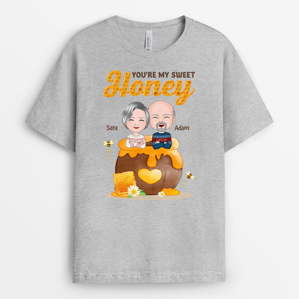 1477AUK2 personalised you are my sweet honey t shirt