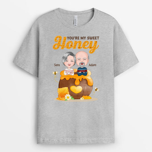 1477AUK2 personalised you are my sweet honey t shirt