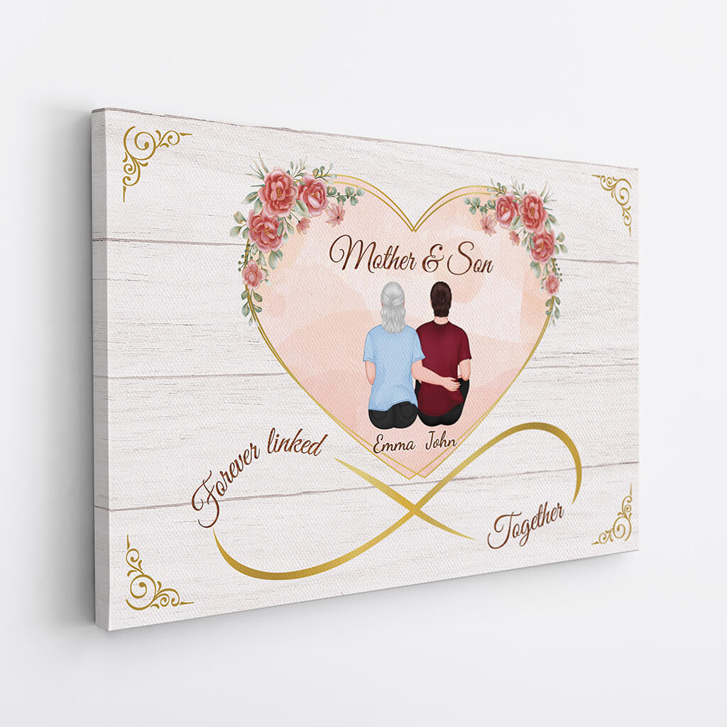 1478CUK2 personalised mother and daughters forever canvas