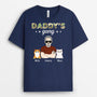 1486AUK1 personalised daddys gang cat t shirt