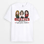 1487AUK1 personalised sisters forever besties forever t shirt