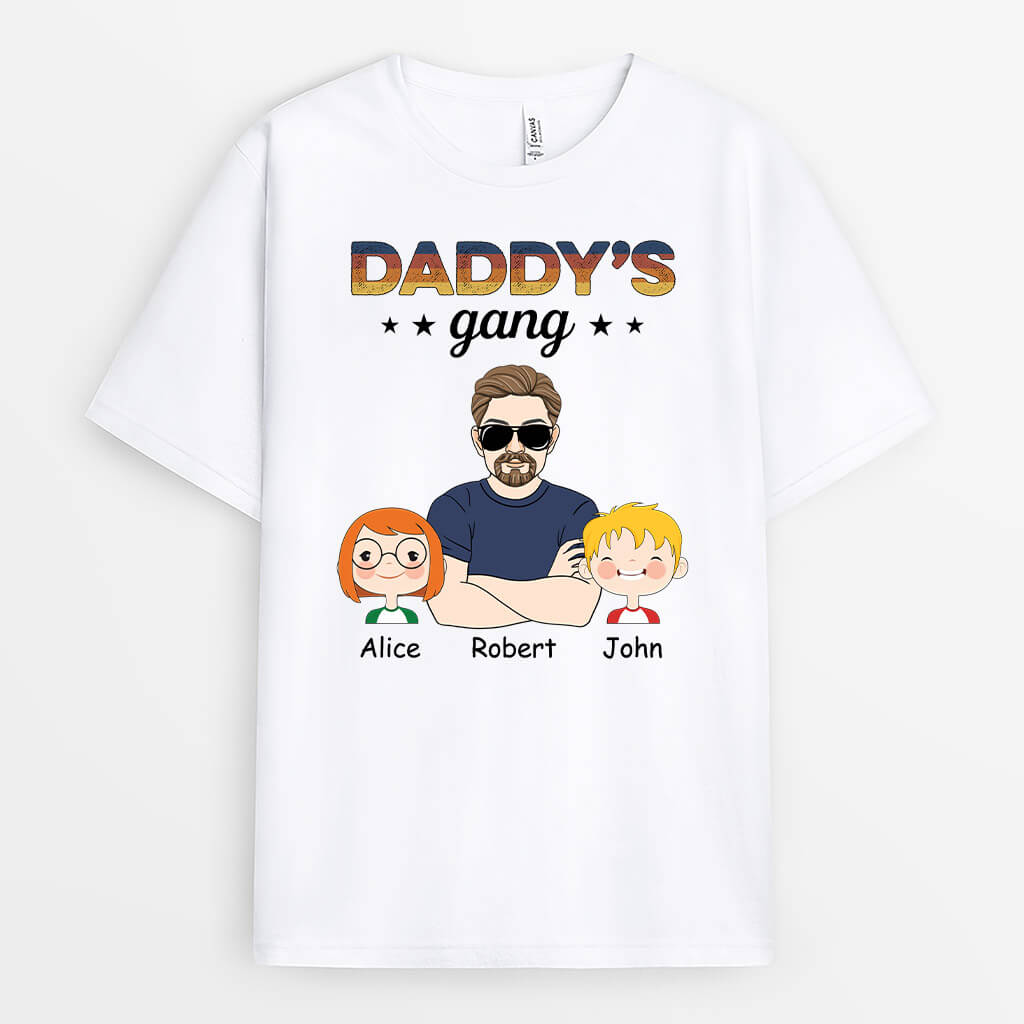 1493AUK1 personalised daddys gang t shirt_2