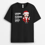 1495AUK2 personalised christmas legend t shirt