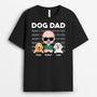 1497AUK1 personalised best dog dad ever t shirt