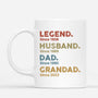1503MUK1 personalised legend husband daddy grandad since t shirt_c2222d73 3f3b 46af a41e 04108d96a432