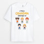 1517AUK1 personalised this grandma belongs to kids t shirt