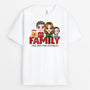 1522AUK1 personalised whole family t shirt