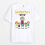 1526AUK2 personalised grandmas gang kids t shirt