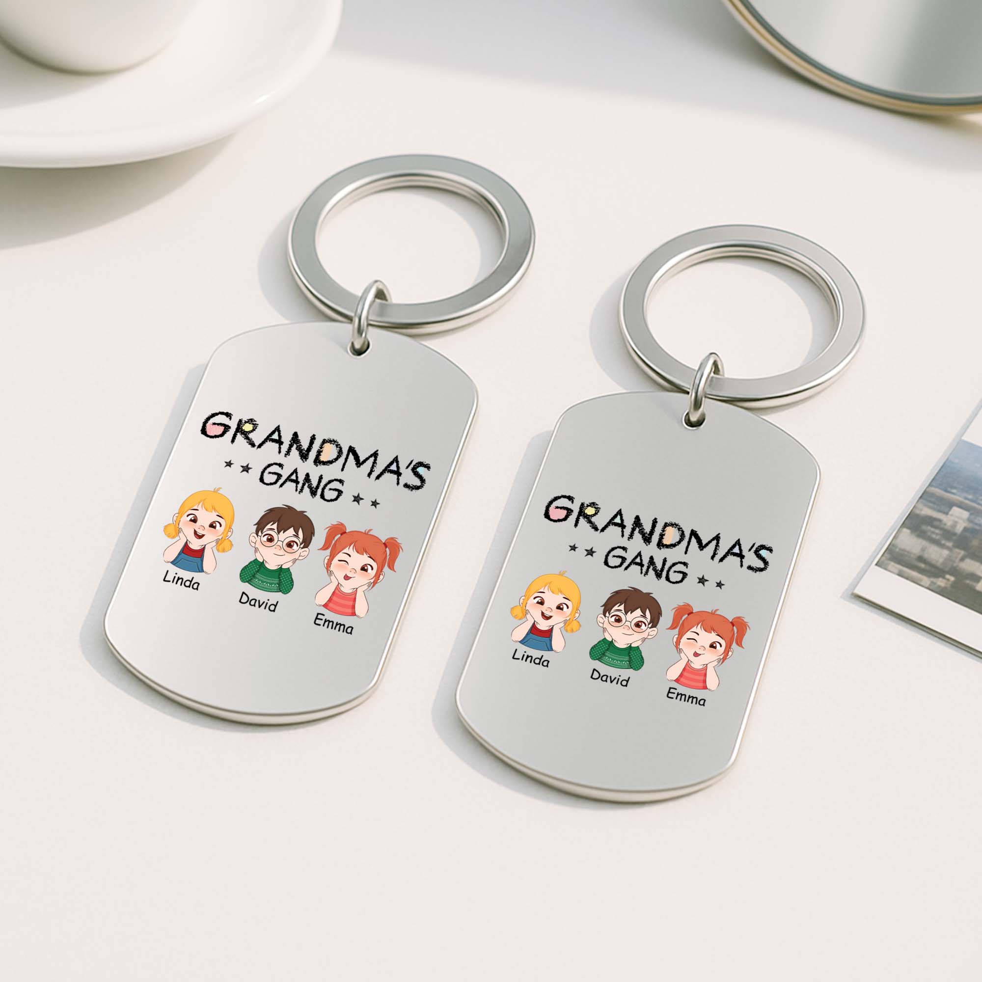 1527JUS2 personalized metal keychains unique gifts for fathers 1527JKQ8B