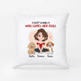 1537PUS1 custom dog gifts for women just a girl who loves her dogs pillow 1537PKV8D