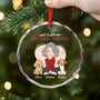1537PUS2 personalized glass ornaments gifts for dog lovers women_ 1537PKV8C