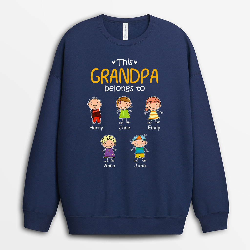 1551AUS2 personalized this daddy grandpa belongs to t shirt_210d77fa e825 4c69 a378 af9354732a14