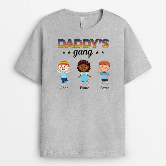 1606AUK1 personalised grandpas gang t shirt