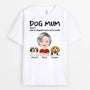 1607AUK2 personalised dog mum definition t shirt