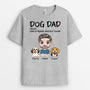 1608AUK1 personalised dog dad definition t shirt