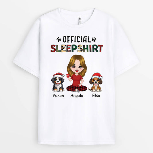 1609AUK2 personalised official sleepshirt t shirt