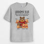 1612AUK2 personalised grandma bear like a normal grandma t shirt