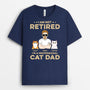 1624AUK1 personalised i am not retired t shirt