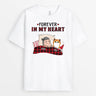 1626AUK1 personalised forever in my heart cat t shirt