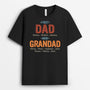1627AUK2 personalised first dad now grandpa t shirt