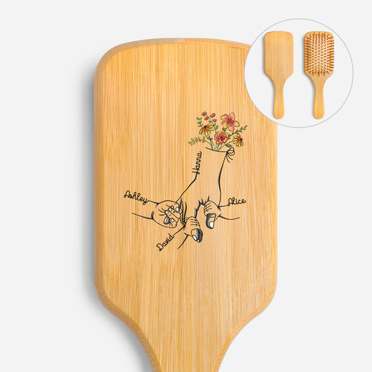 1672AUS1 custom uv printed bamboo hairbrush mothers day gifts for momgrandma 1672aq6p5a_a2a582df 98f9 4cb2 9825 22b6def3c60e