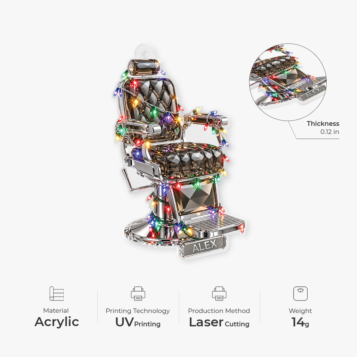 17020O6 ProAcrylicOrnament CouUS RnDNone IdeIdea NicJob