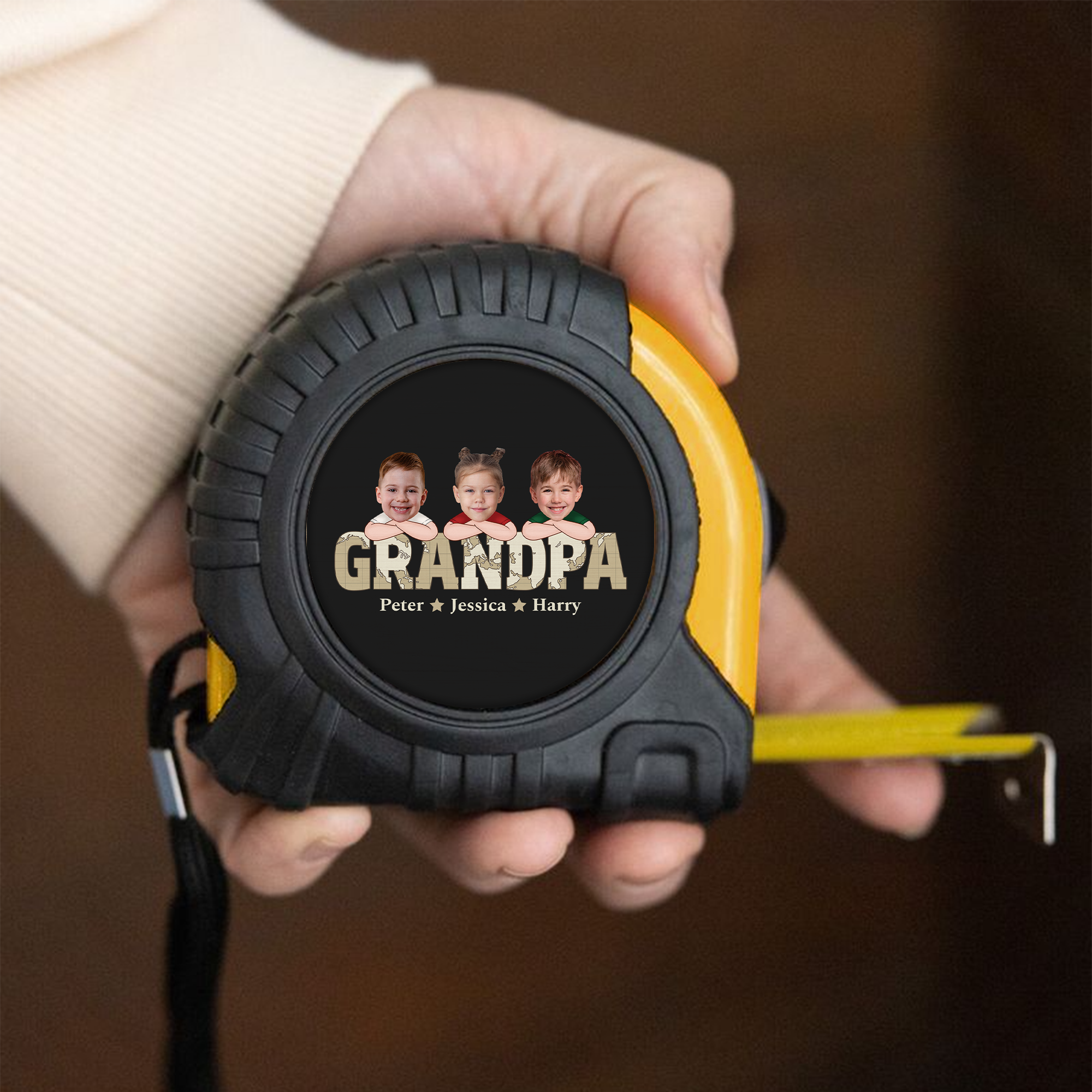 1717OUS2 personalized tape measure _ fathers day gift for dad 1717OKHB