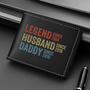 1732JUS2 custom gifts for grandpa legend since leather wallet 1732J
