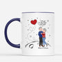 1742MUK2 personalised love you to the moon and back mug