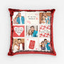 1793PUK1 personalised only you give me that feeling sequin pillow