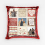 1793PUK2 personalised only you give me that feeling sequin pillow