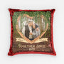 1812PUK1 personalised together since sequin pillow