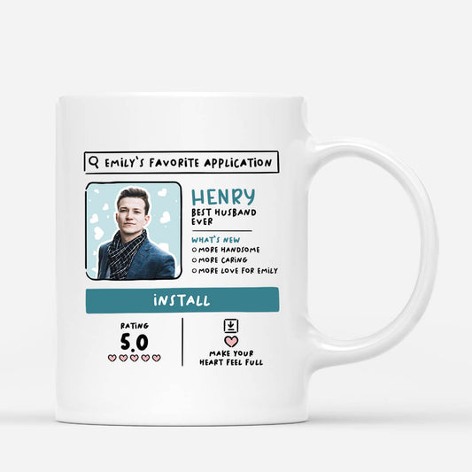1814MUK1 personalised favourite application mug