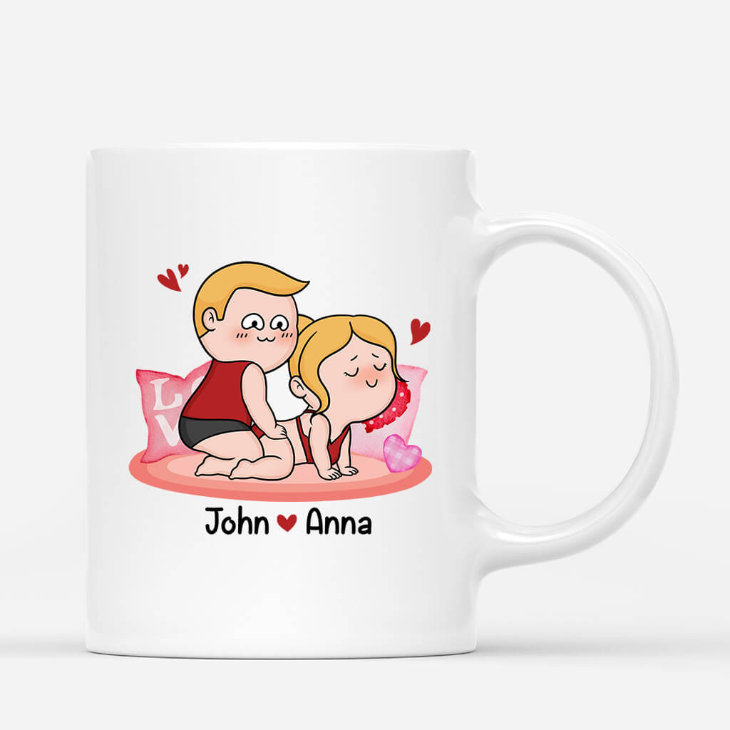 1826MUS1 personalized i promise to always be by your side mug