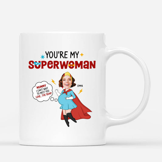 1846MUK1 personalised you are my super woman mug