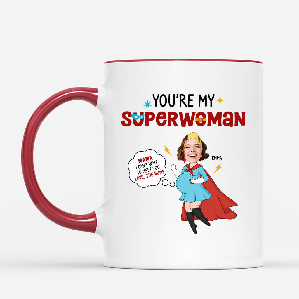 1846MUK2 personalised you are my super woman mug