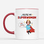 1846MUK2 personalised you are my super woman mug