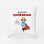 1846PUK2 personalised you are my super woman pillow