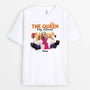 1858AUK1 personalised the queen has retired t shirt
