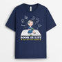 1869AUK2 personalised book is life t shirt