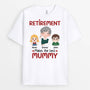 1872AUK1 personalised retirement makes the best grandma grandpa t shirt