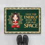 1883DUK1 personalised before you come in my space doormat