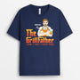 1884AUK1 personalised the best grillmother grillfather t shirt