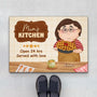 1890DUK1 personalised mummys kitchen doormat