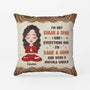 1892PUK1 personalised im not sugar and spice pillow