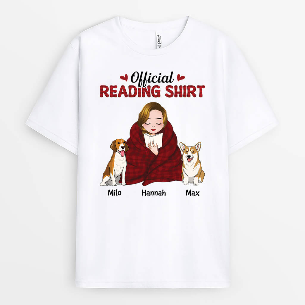 1906AUK1 personalised best official reading t shirt