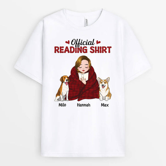 1906AUK1 personalised best official reading t shirt