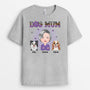 1915AUK2 personalised dog mummy t shirt